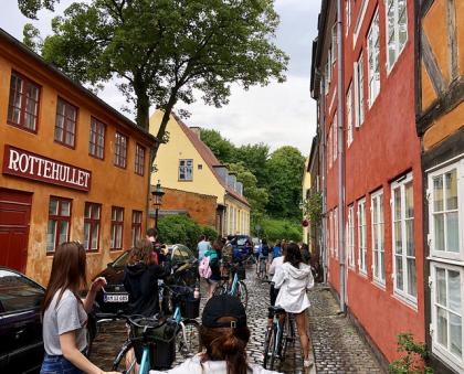 Exploring Bike Paths in Copenhagen
