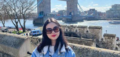 Check out Xinqian's student profile from the U.K.