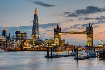 Photo of the London skyline