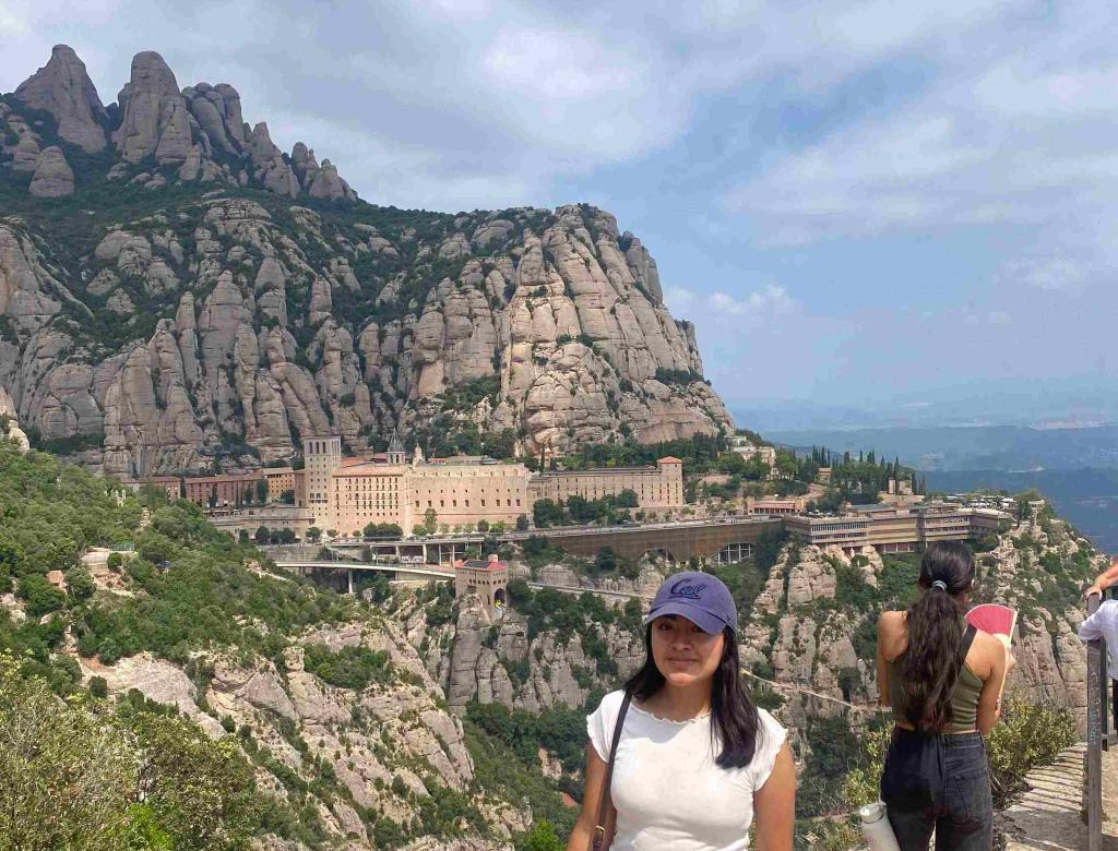 At Santa Maria de Montserrat Abbey
