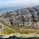 Haifa, Israel view from above